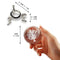 ZEERSHEE 60mm 3D Glass Laser Tree of Life Ball Figurine Life Tree Crystal Ball Decor for Home Glass Healing Ball with Stand Tree of Life Gifts for Women