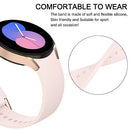 [3 Pack]Silicone Bands for Samsung Galaxy Watch 4 Bands & Galaxy Watch 5 Bands 44mm 40mm/Samsung Galaxy Watch 6 Bands Women Men, 20mm Adjustable Sports Replacement Strap for Galaxy Watch 6/6 Classic/5/5 Pro/4/4 Classic