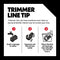 Oregon Square Nylium Heavy-Duty Trimmer Line, 3.0 mm X 155 m Spool – Fits Most Trimmer Types (109524E)