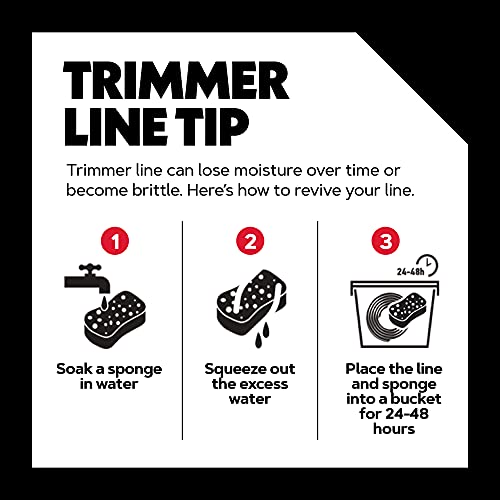 Oregon Square Nylium Heavy-Duty Trimmer Line, 3.0 mm X 155 m Spool – Fits Most Trimmer Types (109524E)