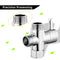 (nuts) - Zengest G1/2 (20mm Diameter) Shower Head Diverter Valve, Shower Arm Diverter Valve for Hand Shower Head and Fixed Spray Head, The Sealing Gasket Needs To Be Added To The Nut Inlet When Installing.