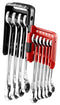 Facom - Set of 10 Metric and Inch Combination Ratchet Spanners - 467B.JP10 - Compact and Easy to Use - Chemical Resistant - Long Life - Portable Case