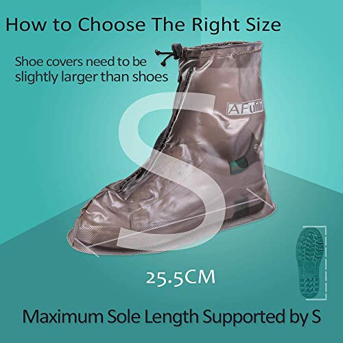 Waterproof Shoe Covers Reusable Non Slip Snow Rain Shoe Covers Shoe Protector Guards Water Resistant Overshoe