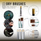 Wargames Delivered Miniature Paint Brushes-Army Painter Brushes-15 Paint Brushes for Miniature Painting-Effect, Fine Tip Detail & Dry Brushes Model Paint Brush - Acrylic Brush Set for Model Painting