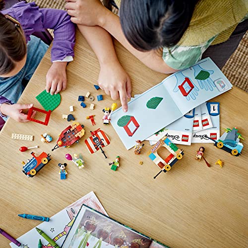 LEGO® Disney Celebration Train 43212 Building Toy Set; Disney’s 100th Anniversary Set for Kids Aged 4+