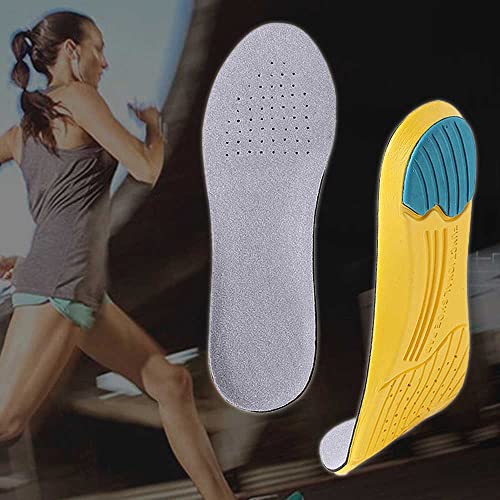 Shoes Insole, with Arch Support Memory Foam Insoles, Cushioning Breathable Shoe Inserts & Insoles, to Relieve Muscle Fatigue, Plantar Fasciitis, Heel Spurs, Suitable for Men And Women (2 Pairs S)