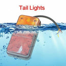 2PCS LED Trailer Lights Taillight Lamp Stop Indicator 12V CAMPER Boat Truck AU