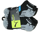 PUMA Men's 6pk Low Cut Socks (BLACK GREY 3)