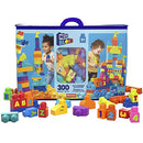 MEGA BLOKS Even Bigger Building Bag Building Set with 300 Big and Colorful Blocks, and 1 Storage Bag, Toy Gift Set for Ages 1 and Up