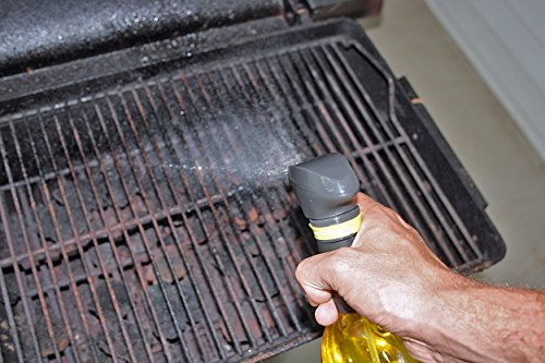 Evo Oil Sprayer Bottle, Non-Aerosol for Olive Oil and Cooking Oils, 18-Ounce Capacity, Set of 2