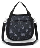 LeSportsac Small JENNI/8056 Official Shoulder Bag, Miffy Black Stencil, Free Size