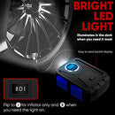 FORTEM Tyre Inflator Portable Air Compressor 150 PSI, Bike Pump, 12V Electric Air Pump for Car Tyres and Bicycles w/LED Light, Digital Tyre Pressure Gauge w/Auto Pump/Shut Off, Carrying Case (Blue)