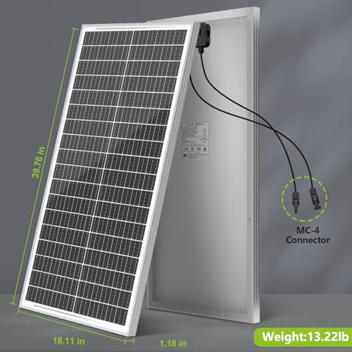 100 Watt Monocrystalline Solar Panel (100W Solar Panel)