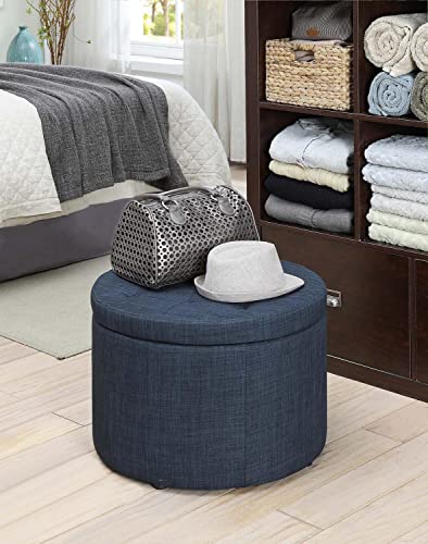 Designs4Comfort Round Shoe Ottoman