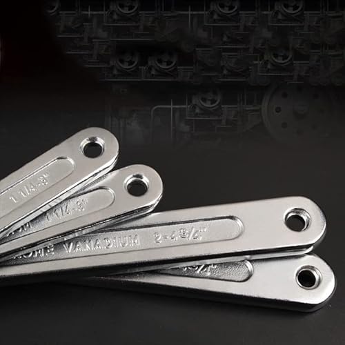 C Spanner Tool, 32-76mm Adjustable Hook Wrench Chrome Vanadium