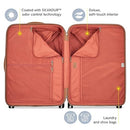DELSEY PARIS Chatelet Air 2.0 Hardside Luggage with Spinner Wheels, Angora, Checked-26 Inch Trunk, Chatelet Air 2.0 Hardside Luggage with Spinner Wheels
