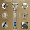 Beard Trimmer for Men, Waterproof Cordless Hair Clipper, Electric Razor Shaver, Mens Grooming Kit for Mustache Nose Body Facial Hair, Rechargeable Beard Trimmer Kit, Gifts for Men (Bronze)