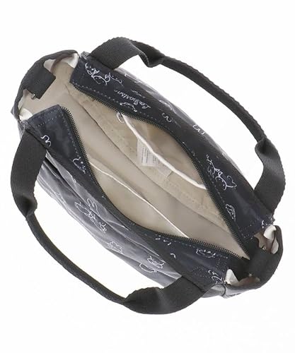 LeSportsac Small JENNI/8056 Official Shoulder Bag, Miffy Black Stencil, Free Size