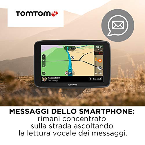 TomTom Car Sat Nav GO Basic, 5 inch, with Updates via WiFi, Lifetime Traffic via Smartphone and EU Maps