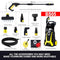 BESTSOON 3600PSI High Pressure Washer, Electric Pressure Washer with Spray Gun and Hose Reel, 2200W Power Washer Electric High Pressure Cleaner Washer Gurney Water Pump Hose with 6 Nozzles