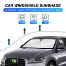KUST Custom Fit Windshield Sun Shade for Audi Q3 2013 2014 2015 2016 2017 2018 Accessories Sunshade Foldable Window Sun Visor Protector Blocks UV Rays Keep Your Car Cooler