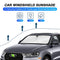 KUST Custom Fit Windshield Sun Shade for Audi Q3 2013 2014 2015 2016 2017 2018 Accessories Sunshade Foldable Window Sun Visor Protector Blocks UV Rays Keep Your Car Cooler