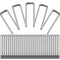 Patelai 160 Pieces Repair Plantation Shutters Tool Set Plantation Shutter Louvers Staples Shutter Replacement Repair Pins Silver Shutter Repair Staples Replace for Windows Tools Supplies, Metallic