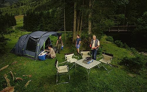 Coleman Tent Vail 4 | Family Tent for 4 Persons | Large 4 Man Camping Tent with 2 Extra-Large Sleeping compartments and Vestibule | Quick to Set up | Waterproof HH 4,000 mm
