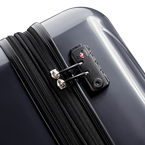 DELSEY Paris Helium Aero Hardside Expandable Luggage with Spinner Wheels, Titanium, Carry-On 21 Inch, Helium Aero Hardside Expandable Luggage with Spinner Wheels