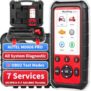 Autel OBD2 Scanner MaxiDiag MD808 Pro, All System Diagnostic Scan Tool, Upgraded of MaxiCheck Pro/ MD808/ MD806 Pro/ MD802, 7 Reset Service Oil/EPB/SAS/BMS/Throttle, Auto Scan, Lifetime Free Update