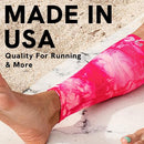 Zensah Compression Leg Sleeves - Helps Shin Splints, Leg Sleeves for Running (Small/Medium, Topography)