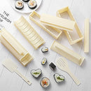 Sushi Kit, 10 pcs Sushi Making Kit, DIY Sushi Maker Rice Roller Mold Set Beginners Homemade Kitchen