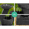 Gardeon Solar Power Fountain Water Feature Three-Tier Bird Bath with 3W Solar Fountains Water Pump for Outdoor and Garden
