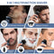 Shavers for Men pubic Hair and Beard, Electric Razor for Men face, 5 in 1 Dry Wet Waterproof Rotary Men's Face Shaver Razors, Cordless USB Rechargeable for Shaving, Ideas for Dad Husband