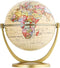 Mini Antique Globe (Dia 10CM)- Educational, Geographic,Vintage,Tabletop Ornaments, Unique Decor, World Map, Rotating Small World, Perfect Gift For Birthday, Christmas, New Office Opening, Housewarming (Plastic-Dia 10CM)