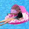 COOLCOOLDEE New Upgraded Pool Chair Float with Shade,XL Pool Floats for Adults Heavy Duty,Inflatable Pool Chair Lounge Float with Cup Holder & Backrest for Pool,Lake,Beach