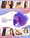 Hair Scalp Massager, Wet Shampoo Brush Scalp exfoliator, Dry Hair Massage Brush, Soft Silicone Rubber Hair Brush, Women, Men, Pets
