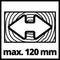 Einhell 4300295 1600W Compound Mitre Saw, Red