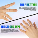 14 Pcs Finger Splints - Finger Splint Kit for Arthritis, Mallet Finger - Thumb Splint, Trigger Finger Splint For Thumb, Middle, Pinky or Ring Finger (A Complete Kit (Sizes 2~15))