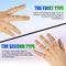 14 Pcs Finger Splints - Finger Splint Kit for Arthritis, Mallet Finger - Thumb Splint, Trigger Finger Splint For Thumb, Middle, Pinky or Ring Finger (A Complete Kit (Sizes 2~15))