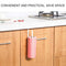 2 Packs Kitchen Cabinet Cupboard Under Shelf Storage Paper Towel Roll Holder Dispenser Napkins Storage Rack