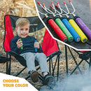 MalloMe Marshmallow Roasting Sticks Smores Kit for Fire Pit Long - Camping Campfire Accessories S'mores Gift Set- Smore Hot Dog Roaster Marshmello Skewers - 34 Inch 4 Pack