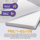 Avarrix Australia A4 Sticker Paper, Paper-Based Glossy White, 50 Sheets, Self Adhesive Premium Glossy Sticker Paper for Laser Printer Only, 80gsm Thickness Printable Label Sheets