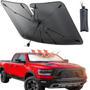 Car Sunshade Front Windshield, Car Windscreen Sun Shade, Car Windshield Sun Shade Umbrella, Foldable Car Umbrella Window Sunshades for Automotive Front Window, Windscreen Sun Shade Cover Fit for Most