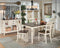 Signature Design by Ashley Dining Chair, Beige, 40.63" W x 18.38" D x11.5 H