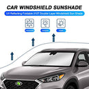 KUST Windshield Sun Shade for 2016-2021 Hyundai Tucson Window Sun Visor Protector Foldable Blocks UV Rays Keep Your Car Cooler (Not for 2022 Tucson)