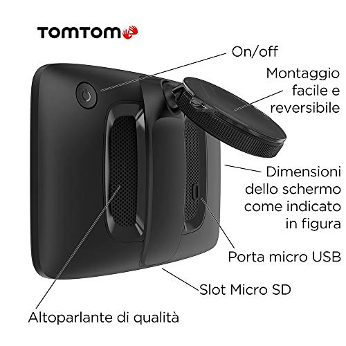 TomTom Car Sat Nav GO Basic, 5 inch, with Updates via WiFi, Lifetime Traffic via Smartphone and EU Maps
