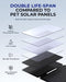 [Upgraded] 30W Solar Charger with Kickstand, BigBlue SolarPowa 30 ETFE Solar Panel Charger with DC, PD 20W USB-C and USB-A, IP65 Waterproof, Compatible with iPhone, Samsung, iPad, Small Power Station