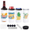 ZREGGUR 4 Pack 16 oz Sublimation Blank Tumblers Skinny 4 in 1 Can Cooler with 2 Lid Stainless Steel Double Wall Insulated Beer Bottles Coolers Slim Can Holder for Drinks