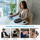 Comfier Hand Massager Machine,Electric Wireless Hand Massager with Heat & Compression, Vibration,APP Control Pressure Point Wrist Finger Massager for Arthritis & Carpal Tunnel,Pain Relief,Gifts(Black)